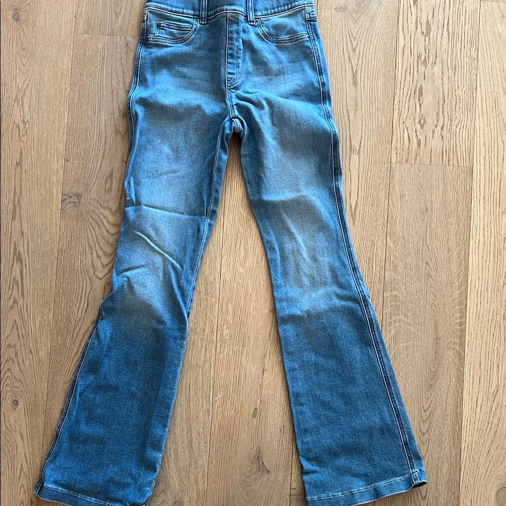 SPANX Denim Flare Jeans in Blue